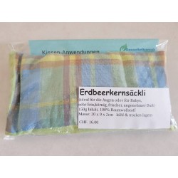 Erdbeerkernenkissen