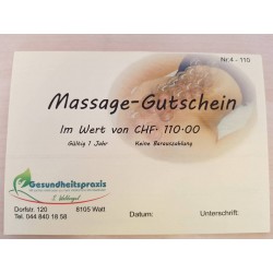 Massage-Gutschein
