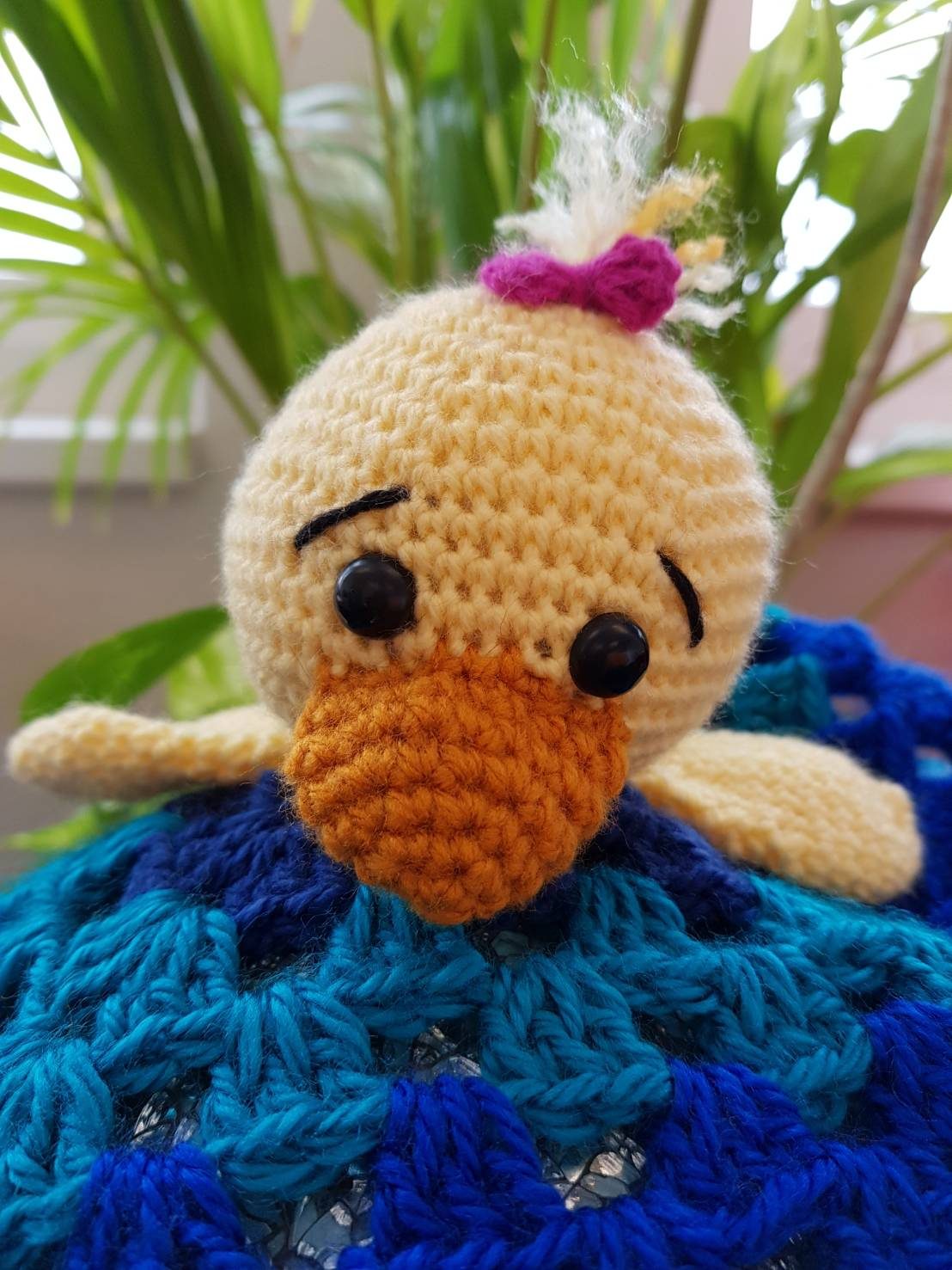 Schmusetuch Ente