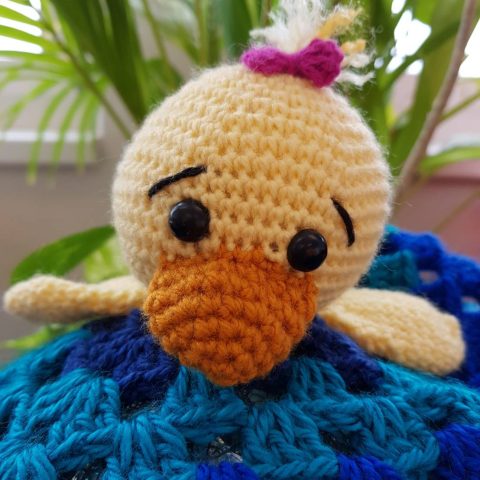 Schmusetuch Ente